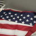 American Flag for Outside Heavy-Duty US Flag with Embroidered Stars Reinforced Material USA Flag Built for Outdoors Sewn Stripes UV Protection Brass Grommets (3x5 ft)