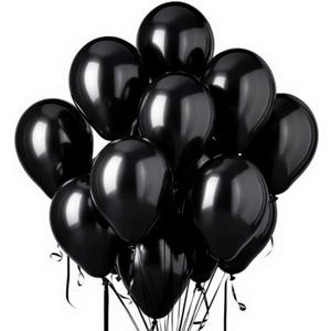 600 Pack Black Balloons - 12 Inch Black Latex Party Balloons - for Wedding, Birthday, Baby Shower