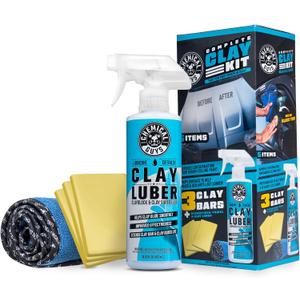 Chemical Guys Complete Clay Kit, Paint Restoration Kit for Cars, Trucks, SUVs, & More