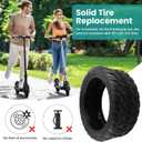 85x65 6.5 Electric Scooter Tires, Balance Car Replacement Tire Tubeless Explosion Proof Rubber Tyre for Scooters