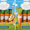 Lindt Chocolate Carrots, Solid Milk Chocolate Candy Blended with Hazelnut, 1.9 Oz Box (Pack of 2), Best before 07/31/2025