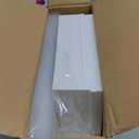 SEE SPRING 12 Pack Shoe Storage Box, Clear Plastic Stackable Shoe Organizer for Closet, Space Saving Foldable Shoe Rack Sneaker Container Bin Holder (Large Fit Size 9)