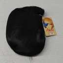 Aimole Short Yaki Straight Synthetic Wigs Black Mushroom Head Wig Bowl haircut Wigs Bob Natural Black (1B Black)