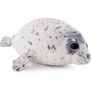 Sew Butiful Seal Stuffed Animal Toy, Cute plushies, 20" Seal Plush Pillow Gift for Girls Kids Children Birthday Christmas (Medium)