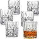 Unbreakable Plastic Whiskey Glasses | Shatterproof 100% Tritan Double Rocks | Dishwasher-Safe | BPA-free | Perfect for Outdoor Cocktail Bourbon | 13 oz, Set of 6