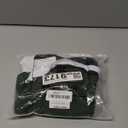 Beachsissi Women's Bandeau Swimsuits Strapless Tummy Control Color Block Tankini Sets (Large, Dark Green)