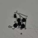 6 Pack 8mm x 94mm Steel Trampoline Screws - Long Screw Replacement Parts and Accessories to Enhance Stability