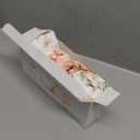 Gllquen Baby Bassinet Sheets 4 Pack, Breathable Cozy Fitted Mattress Sheet, Elastic Travel Crib Fashionable Pattern, Standard Cradle Safe Sheets for Baby Boys Girls 32"x16" (Pastoral Whispers)