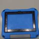 Fire HD 8 Tablet Case for Kids, Kindle Fire 8 Case(12th/10th Generation, 2024/2022/2020 Release)-Auorld Lightweight Shockproof Kid-Proof Cover with Handle Stand for Kindle Fire HD 8/8 Plus Tablet-Blue