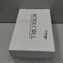 BCTEX COLL Women's High Heeled Sandal Two Strap Square Toe Slip on High-heeled Sandal High Heel Sandal Comfortable for Women 9.5