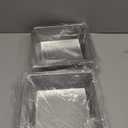 Tuanse 2 Pcs 10 x 10 x 3 Inch Stainless Steel Commercial Floor Drain Strainer Square Floor Drain Filter Accessories for Commercial Kitchen Restaurant Diner Cafe