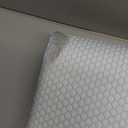 Anvo Memory Foam Pillow, Neck Contour Cervical Orthopedic Bed Pillow for Sleeping Side Back Stomach Sleeper, Ergonomic Design for Neck and Shoulder Pain Relief, Blue White, Soft (Soft - Standard (24 x 13.4 x 4.7 inches))