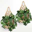 2 Packs Hanging Planters for Indoor Plants up to 6 in., Wall Plant Holder | Plant Hanger Indoor, Wall Planters for Indoor Plants, Hanging Plant (2PK, for 6 inch Pot)
