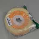 ANWA Adjustable Cat Cone Collar Soft, Cute Cat Donut Collar After Surgery, Kitten Recovery Cones to Stop Licking (Small, Orange)