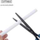 3 x YAOSHENG White Plastic Cake Dowel Rods for Tiered Cake Construction and Stacking Supporting Cake Round Dowels Straws with 0.47 Inch Diameter  (0.47 *9.45(5 PCS))