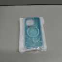 3 x Hython Case for iPhone 15 Pro Case Magnetic Translucent Matte Phone Cases 6.1" [Compatible with MagSafe] Thin Slim Fit Shockproof Bumper Hard Protective Cover for Women Men Girls, Frosted Lake Blue