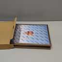 kennethan 12x16 Picture Frame Rustic Brown 3 Pcs in 1 set 12x16 Frame can Display 8.5x11 inch Picture with Mat or 12x16 inch Picture Without Mat on the Wall