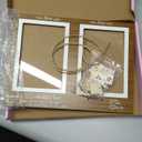 Then & Now Celebrate Years of Love Anniversary Frame, 1-99 Years Wedding Gift Ideas, Engagement Bridal Shower Gifts with Sentimental Quote,Holds 2 4x6 Inches Photos (Then & Now)