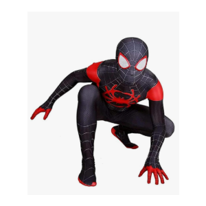 Adult Superhero Costume Halloween Cosplay Bodysuit Spandex Jumpsuit Suit 3D Style Mask Size XL