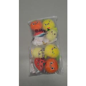 Aoriher 4 Pcs Cute Fruit Plush Toys Bulk Colorful Stuffed Fruits Soft Mini Doll Orange Pineapple Stuffed Valentines Day Gifts for Classroom Prizes Birthday Party Favors 2 pack