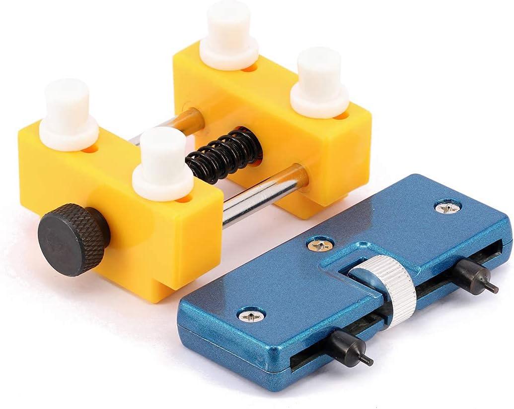 Wellfit Watch Battery Replacement Tool Kit,Watch Back Case Remover and Watch Opener