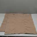 EMEMA Decorative Linen Throw Pillow Covers 22x22 Inch Curry Boho Farmhouse Neutral Couch Throw Pillows for Bed Pack of 2 Accent Pillowcase Modern Sofa Cushion Livingroom Home