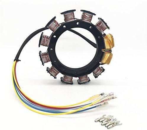 Stator For Mercury Force 174-8778K 1 Outboard 30 JET 40 50 70 75 80 90 100 115 120 HP 398-8778A16 8778A17 818535A3 9-Amp 2 Stroke 2,3&4 Cylinder 1987-1996 Sportjet