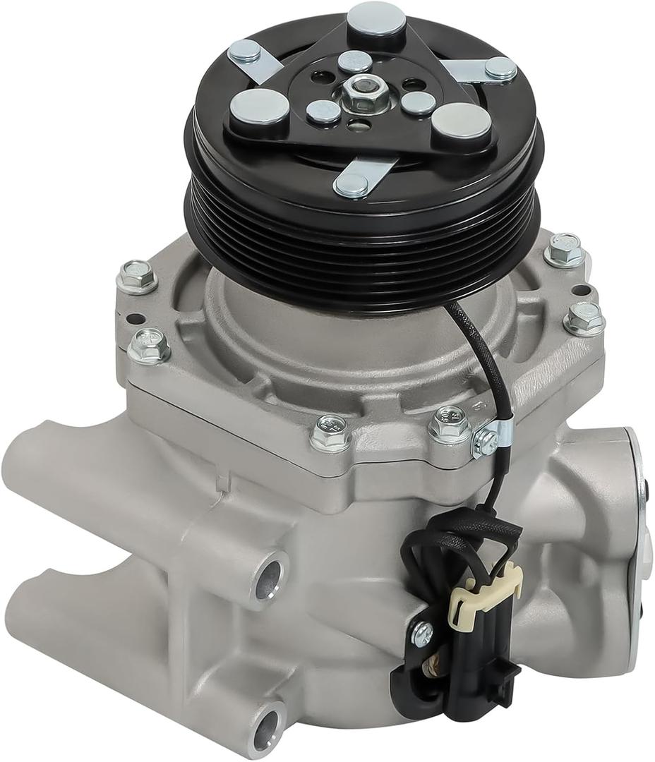 marddpair A/C Compressor CO 4910AC Replacement for Chevy Trailblazer 2002-2009 Replacement for GMC Envoy 2003-2007 Isuzu Ascender 2005-2009 Saab 9-7x