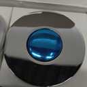 (2 Pc) Bathroom Sink Stopper-All Metal Sink Stopper-Universal Fit 99% Bathroom Sink Stopper with Removable Stainless Steel Hair Catcher-Bathroom Sink Drain Strainer for (1.1'' to 2.36'' inch) Drain (Chrome)