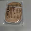 Newly Upgraded Pet Hair Removal Glove - Thickened Electrostatic Cat Dog Hair Remover Glove, Reusable for Couch, Carpet, and Car Seat (Light Brown, 2 Pack)