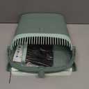 kelamayi Upgrade Broom and Dustpan Set, Large Size and with Long Handle, Upright,Ideal for Indoor Outdoor Garage Kitchen Room Office Lobby Use (Green)