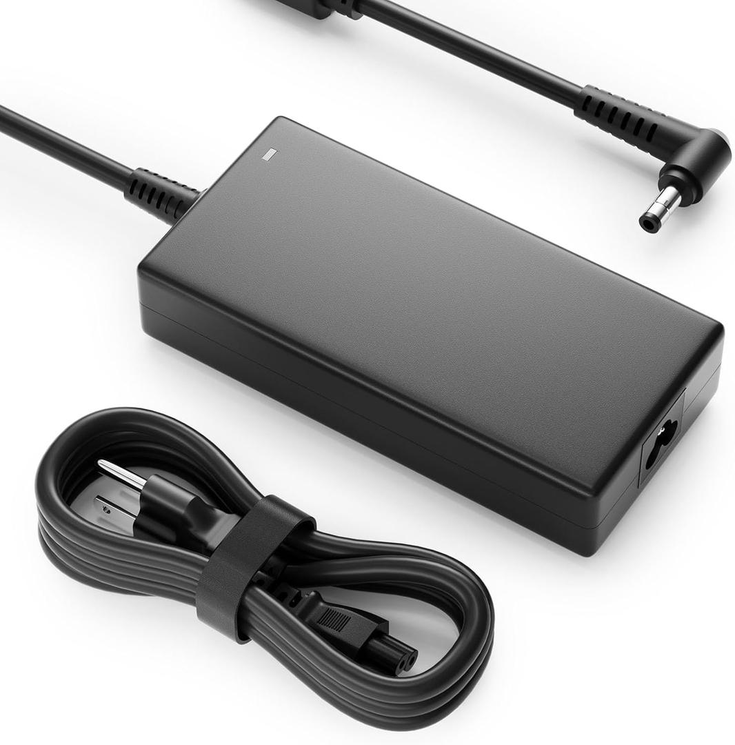 BIYTC 180w Laptop Charger Compatible with Gaming Laptop MSI Thin GF63 GF65 Stealth GS65 GS63 15M Sword 15 Crosshair 15 17 Gigabyte Katana Laptop Power Supply Cord
