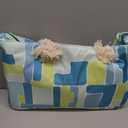 Summer American Mahjong Set: 160 Engraved Tiles, 4 Racks, Mahjong Bag and Accessories, Mahjong Tile Set