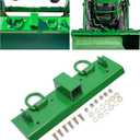 HECASA Tractor Grab Hooks 4.96" W  21.93" L Compact Tractor Bolt on Grab Hooks Compatible with John Deere John Deere 4100 4010 4110 4115 2320 2520 2720 2025r 2032r 2038r 2" Receiver