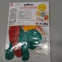 Multicolor Retro Rainbow Latex Balloon Decoration Kit - 12" (6 Piece Set) - Vibrant & Durable Party Decor for Celebrations & Events