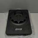 1600W Slim Underseat Subwoofer with Built-in Amp 10 Inch Sub | RGB Ambient Lighting, LPF/Gain/Bass Boost Controls, Individual Controls, Distortion-Free Deep Bass | Universal Fit for All Car