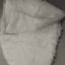 Sattiyrch Faux Fur Christmas Tree Skirt 36",White Xmas Decorations for 6ft Christmas Tree (White, 36 In)