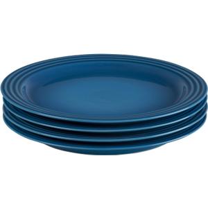 Le Creuset Stoneware Set of 4 Dinner Plates, 10.5" each, Marseille