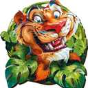 ESC WELT Wooden Puzzle Tiger 500 Pieces - Captivating Mind Entertainment for Teens and Adults - Fun and Environmentally Friendly Toy - Challenging Jigsaw Game - Wooden Puzzle