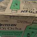 Ito En Tea Oi Ocha Green Tea, Unsweetened, 16.9 Ounce (Pack of 12) Best Before Oct. 12, 2026