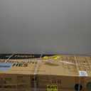 Happin 55 Trampoline for Kids with Safety Enclosure, Indoor & Outdoor Toddler Trampoline, Ultra Safe Design with Multi Activity Accessories, Perfect Toddler Gift for Boys & Girls Ages 18 (Blue-Red)