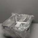 5pcs Extra Large Stainless Steel Cat Litter Box for Large Cats - 23.6"x15.6"x6" High-Sided Metal Tray, Anti-Splash & Odor Resistant, Durable Rustproof Design, Easy to Clean