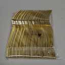 Supernal 300pcs Gold Plastic Forks,Disposable Hammered Forks,Premium Heavyweight Silverware Polished,Perfect for Big Party,Christmas Party Silverware | Premium Heavyweight Silverware Polished,Elegant Disposable Forks with Hammered Handle for Bridal Showers, Birthday, Christmas