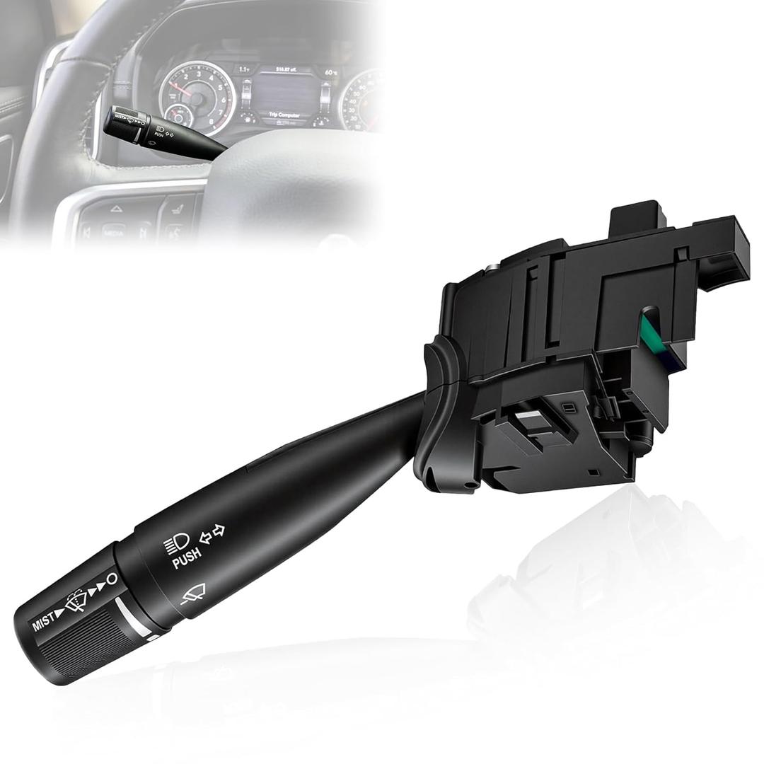 Multifunction Switch 56046114AB Compatible with Dodge Ram 1500 2009-2023 Ram 2500 3500 2010-2023 Ram 4500 5500 2011-2020 Turn Signal Switch Replaces CBS1925 1S11313
