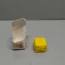 Cheese Squishy Squeeze Toy, Yellow Soft Sensory Cheese Stress Ball, Fidget Desk Gifts for Adults, Realistic Cheese Cube Novelty Toy for Relax and Focus (2.2in)