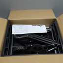 Collapsible Wagon Cart Foldable Beach Wagon with All-Terrain Wheels - 380 LBS Heavy Duty Grocery Cart for Shopping, Beach, Camping, Sports, Garden (Black)