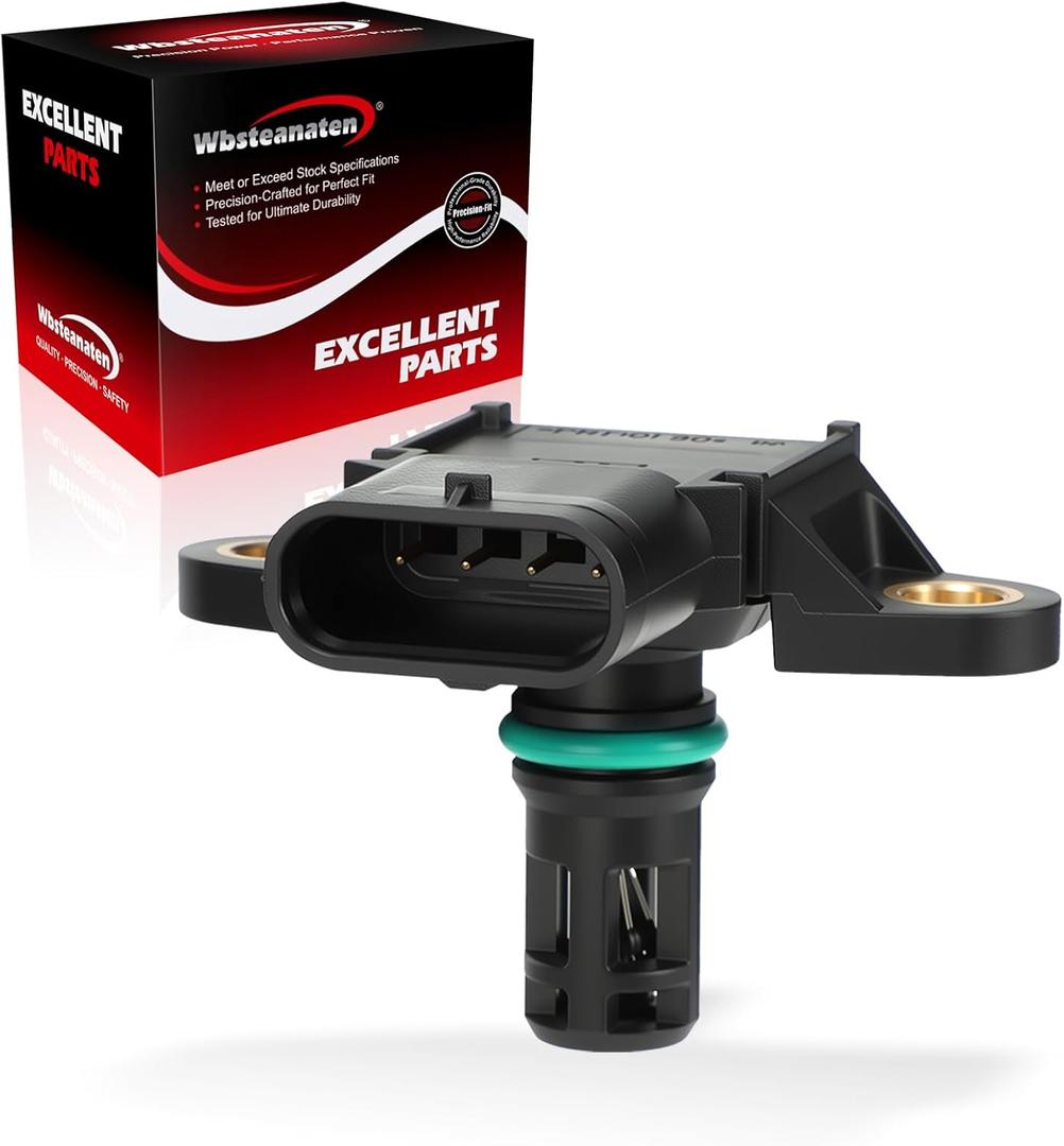 MAP Sensor Manifold Absolute Pressure: Compatible with BMW 2012-2016 328i L4 2.0L, 2013-2018 320i L4 2.0L, 2011-2021 X5 L6 3.0L V8 4.4L, 2011-2017 X3 L4 2.0L L6 3.0L, 2011-15 335i L6 3.0L,See Fitment