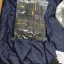 900D Marine Grade Fade and Tear Resistant Trailerable T-Top Boat CoverHeavy-Duty Waterproof and UV-Proof TTOP Boat Storage Cover with Windproof Metal Buckle Straps Fit 26ft-28ft L (Navy)