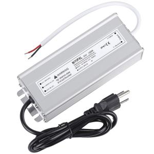 LED Driver 100 Watts 24V DC Low Voltage Transformer Waterproof IP67 LED Power Supply, Adapter with 3-Prong Plug 3.3 Feet Cable for Any 24V DC led Lights, Computer Project, Outdoor Light
