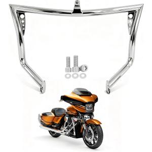 Engine Guard Highway Bar Crash Bar for 2009-2023 Harley Davidson Touring Road Glide Road King Street Glide Electra Glide CVO and Trike Models, Chrome